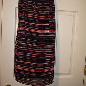 Multi striped dress